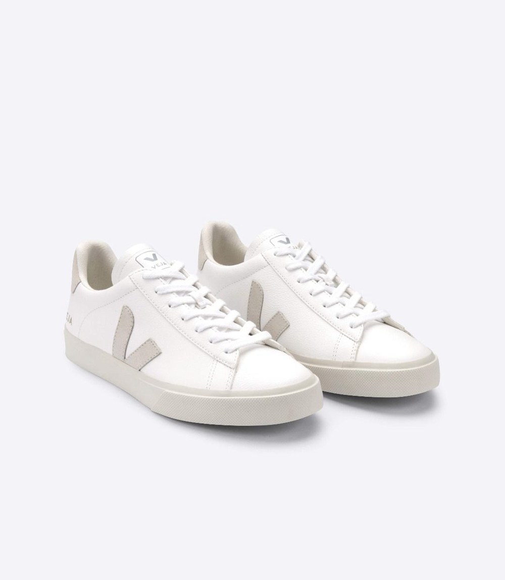 Veja Sneakers Mens - Campo Chromefree - White - 6158RKWHJ